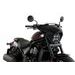 Windscreen PUIG BATWING SML SPORT 21067W clear gloss black housing