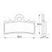 Zavorne obloge ACCOSSATO AGPA184 OR