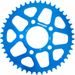 Aluminijasti zadnji verižnik (zobnik) SUPERSPROX RAL-728:45-BLU moder 45T, 520