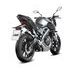 Celoten izpušni sistem 1x1 MIVV GP Y.047.LXBC Black with carbon cap