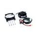 Radiator cooling fan and mounting kit SPAL EP-RFS-PLB20-SW with ON/OFF switch