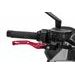 Brake lever without adapter PUIG 4.0 4130RP kratka (short) red/silver