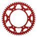 Rear ALU sprocket SUPERSPROX RAL-1512:52-RED rdeč 52T, 520