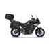 Set of SHAD TERRA TR40 adventure saddlebags and SHAD TERRA aluminium top case TR55 PURE BLACK, including mounting kit SHAD YAMAHA TRACER 900/GT