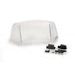 Multiadjustable visor PUIG 2.0 20763W fixed by screws clear