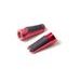 Footpegs without adapters PUIG SPORT 7318R rdeč with rubber