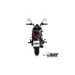 Celoten izpušni sistem 2x1 MIVV HR-1 K.060.SH1BGN Black with carbon cap