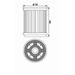 Oljni filter MIW Y4006 (alt. HF143)