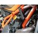 Crash protectors RDMOTO KTM13N črna with blue caps