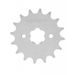 Verižni set D.I.D Chain - Srebrna chain 428 D, Non-sealed, CHK front sprocket SUPERSPROX, CHK rear sprocket SUPERSPROX za HONDA XR 125 L 2003-2008