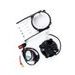 Radiator cooling fan and mounting kit SPAL EP-RFS-PLK04/16-SW with ON/OFF switch