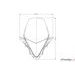 Windshield PUIG V-TECH LINE TOURING 20637H smoke
