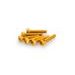 Screws PUIG ANODIZED 0185G yellow M5 x 25mm (6pcs)