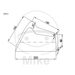 Pokrivalo za motor JMP blue/silver