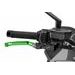 Brake lever without adapter PUIG 4.0 4110VN poklopna (foldable) green/black