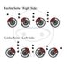 Komplet za popravilo zavornih čeljusti (brake caliper repair kit) TOURMAX OST 0103