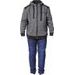 Kevlar hoodie GMS GRIZZLY JUNIOR ZG51800 black-grey 164