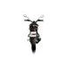 Celoten izpušni sistem 1x1 MIVV HR-1 Y.075.LH1BG Black with carbon cap