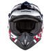 Motocross Helmet CASSIDA CROSS CUP SONIC red / blue /white 2XL