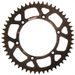 Aluminijasti zadnji verižnik (zobnik) SUPERSPROX RAL-1512:51-BLK črna 51T, 520