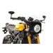 Windshield universal PUIG SEMI-FAIRING 9516W carbon look prozorna