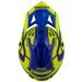 Motocross Helmet CASSIDA Cross Pro II Contra fluo yellow/ blue/ black/ white XL