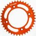 Aluminijasti zadnji verižnik (zobnik) SUPERSPROX RAL-452:39-ORG oranžna 39T, 415
