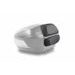 Kovček ( Top case ) SHAD SH48 D0B48306R Temno Siva with backrest, carbon cover and PREMIUM SMART lock