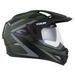 Motocross Helmet CASSIDA TOUR 2.0 X-TRA white/red/black/black matt peak M