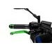 Brake lever without adapter PUIG 3.0 110VN poklopna (foldable) green/black