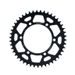 Aluminijasti zadnji verižnik (zobnik) SUPERSPROX RAL-1490:46-BLK črna 46T, 520