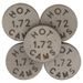 Shim HOT CAMS 5PK890172 5pk (diameter 8.90 mm, thick 17.2 mm)