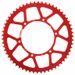 Aluminijasti zadnji verižnik (zobnik) SUPERSPROX RAL-1133:58-RED rdeč