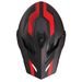 Helmet SHOT TREK MAX VISION RALLY A06-21OE-B03-10 black / red matt L