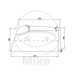 Pokrivalo za motor JMP blue/silver
