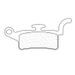 Zavorne obloge CL BRAKES 3098 MSC