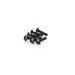 Screws PUIG ANODIZED 0550N črna M5 x 20mm (6pcs)