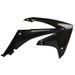 Radiator scoops POLISPORT 8412700003 (par) črna za HONDA CRF 450 R 2009-2012, HONDA CRF 250 R 2010-2013
