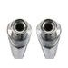 Dual slip-on exhaust GPR TRIOVAL E4.Y.214.CAT.TRI Polished Stainless Steel