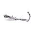 Celoten izpušni sistem GPR ROAD-STRADA E5.CO.K.172.3.CAT.PCEV Brushed Stainless steel