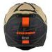 Motocross Helmet CASSIDA CROSS CUP 2 NAPA sand/ green/ orange/ black matt S