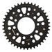 Zadnji verižnik (zobnik) SUPERSPROX STEALTH RST-1332:42-BLK črna 42T, 525