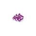 Screws PUIG ANODIZED 0550L violet M5 x 20mm (6pcs)