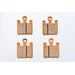 Zavorne obloge GOLDFREN 200 AD (1 set = 4 pcs)