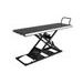 Motorcycle lift LV8 NANO 600 FLOOR VERSION EN600GE.W with electro-hydraulic unit (black and white RAL 9016)