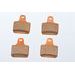 Zavorne obloge GOLDFREN 239 GP6 (1 set = 4 pcs)
