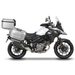 Komplet aluminijastih kovčkov z nosilci in ploščo SHAD TERRA, 48L zadnji kovček in 36L stranski kovčki SHAD SUZUKI DL 1000 V-Strom/ DL 1050 V-Strom