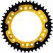Verižni set EK - Srebrna chain 530 SRX, X-ring (X, NX, QX, XS), CHK front sprocket SUPERSPROX, CHK rear sprocket SUPERSPROX STEALTH za HONDA CBR 954 RR 2002-2003