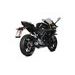 Celoten izpušni sistem 1x1 STORM GP Y.067.LXSB Črn