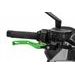 Brake lever without adapter PUIG 4.0 4130VR kratka (short) green/red